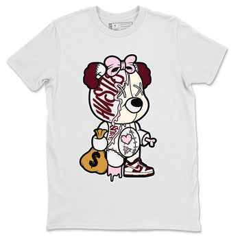 Dunk Valentines Day unique Halloween sneaker tee Stitched Hustle Bear Sneaker Tees Nike Dunk Valentine's Day Sneaker SNRT Sneaker Tees Unisex Shirts