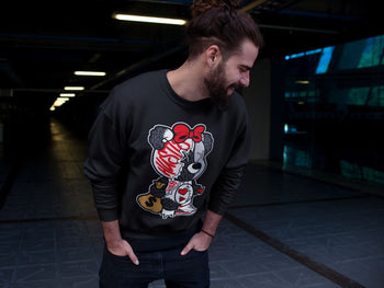 Jordan 3 Fire Red unique Halloween sneaker tee Stitched Hustle Bear Sneaker Tees Jordan 3 Fire Red Sneaker Release Tees Unisex Shirts