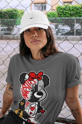 Jordan 3 Fire Red unique Halloween sneaker tee Stitched Hustle Bear Sneaker Tees Jordan 3 Fire Red Sneaker Release Tees Unisex Shirts