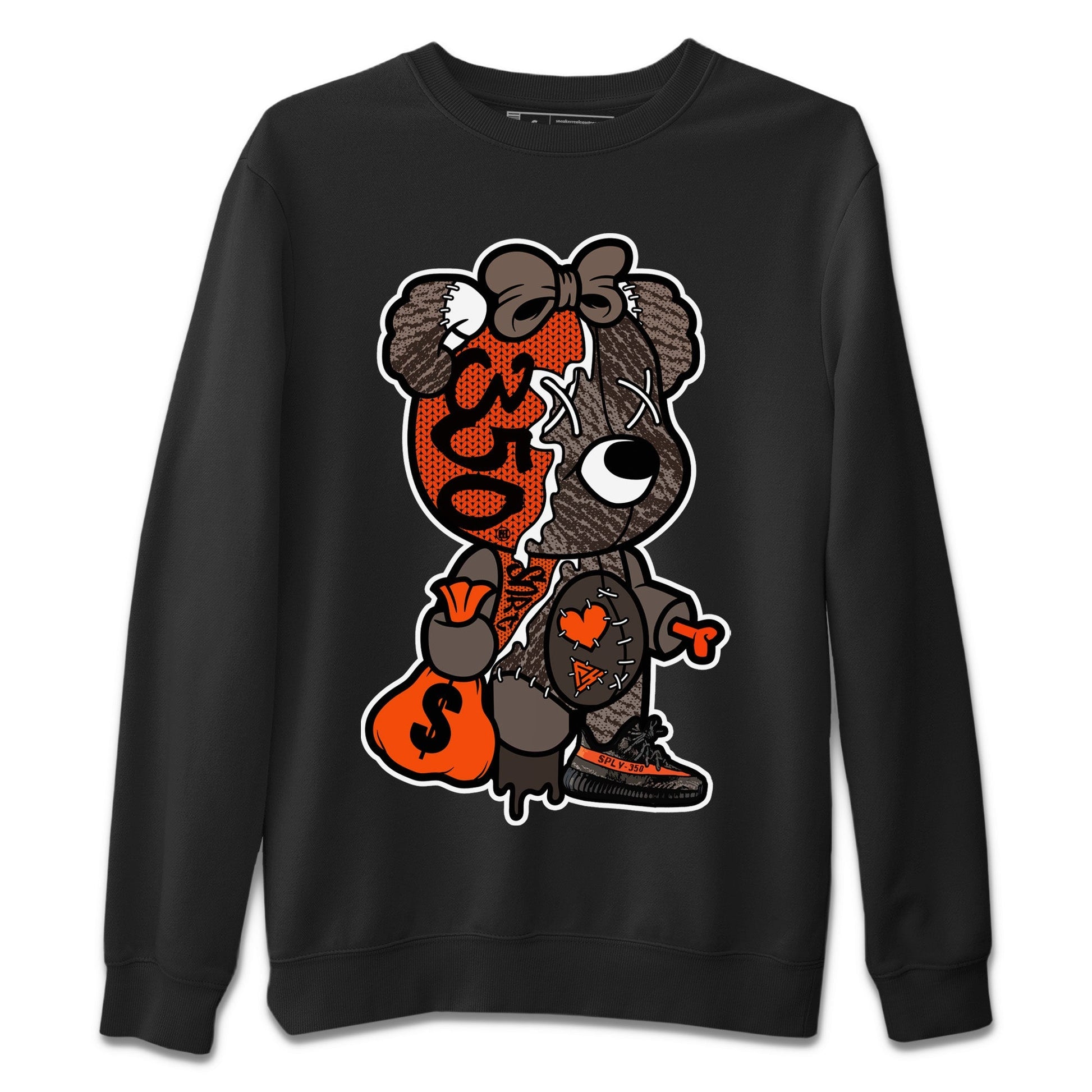 Yeezy 350 Carbon Beluga unique Halloween sneaker tee Stitched Hustle Bear Sneaker Tees Yeezy 350 Carbon Beluga Sneaker Release Tees Unisex Shirts