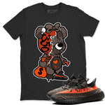 Yeezy 350 Carbon Beluga unique Halloween sneaker tee Stitched Hustle Bear Sneaker Tees Yeezy 350 Carbon Beluga Sneaker Release Tees Unisex Shirts