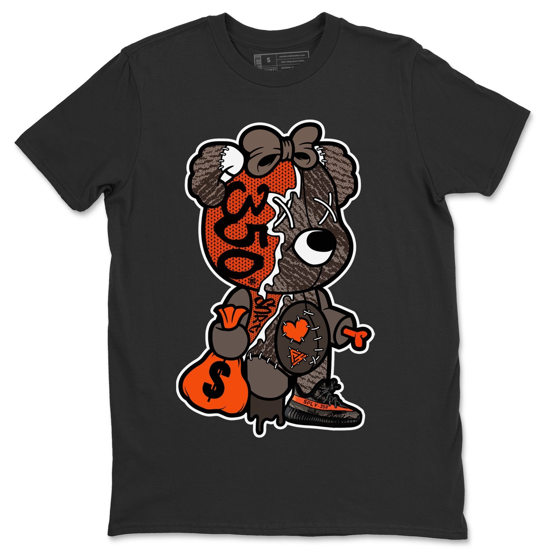 Yeezy 350 Carbon Beluga unique Halloween sneaker tee Stitched Hustle Bear Sneaker Tees Yeezy 350 Carbon Beluga Sneaker Release Tees Unisex Shirts