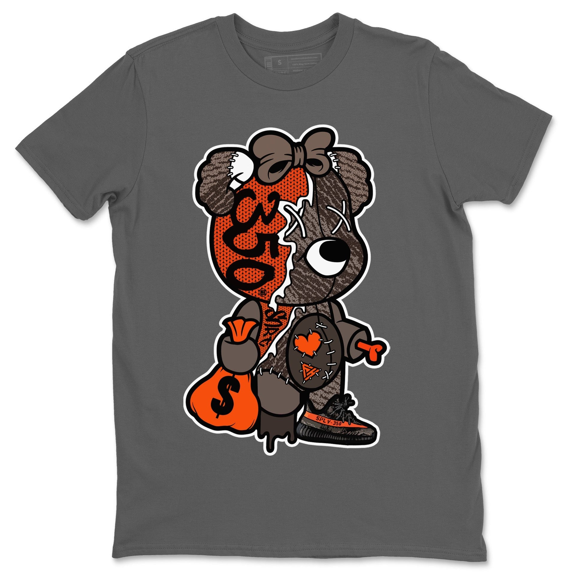 Yeezy 350 Carbon Beluga unique Halloween sneaker tee Stitched Hustle Bear Sneaker Tees Yeezy 350 Carbon Beluga Sneaker Release Tees Unisex Shirts