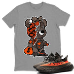 Yeezy 350 Carbon Beluga unique Halloween sneaker tee Stitched Hustle Bear Sneaker Tees Yeezy 350 Carbon Beluga Sneaker Release Tees Unisex Shirts