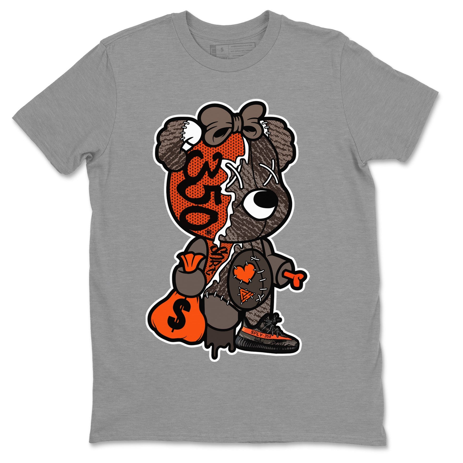 Yeezy 350 Carbon Beluga unique Halloween sneaker tee Stitched Hustle Bear Sneaker Tees Yeezy 350 Carbon Beluga Sneaker Release Tees Unisex Shirts