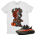 Yeezy 350 Carbon Beluga unique Halloween sneaker tee Stitched Hustle Bear Sneaker Tees Yeezy 350 Carbon Beluga Sneaker Release Tees Unisex Shirts