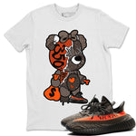 Yeezy 350 Carbon Beluga unique Halloween sneaker tee Stitched Hustle Bear Sneaker Tees Yeezy 350 Carbon Beluga Sneaker Release Tees Unisex Shirts