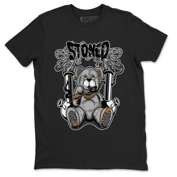 Air Jordan 3 Fear shirt to match jordans Stoned Bear sneaker matching t-shirt 3s Fear SNRT Sneaker Release Tees Unisex Black 2 T-Shirt