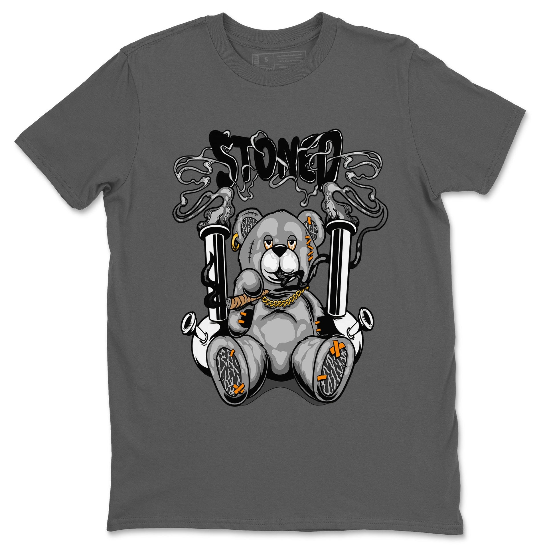 Air Jordan 3 Fear shirt to match jordans Stoned Bear sneaker matching t-shirt 3s Fear SNRT Sneaker Release Tees Unisex Cool Grey 2 T-Shirt