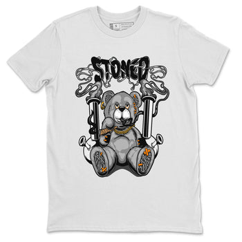 Air Jordan 3 Fear shirt to match jordans Stoned Bear sneaker matching t-shirt 3s Fear SNRT Sneaker Release Tees Unisex White 2 T-Shirt