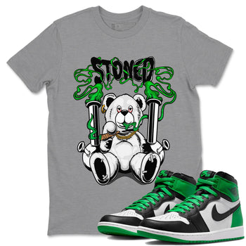 Air Jordan 1 Celtics Stoned Bear Crew Neck Sneaker Tees Air Jordan 1 Celtics Sneaker T-Shirts Size Chart