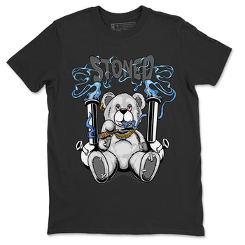 Air Jordan 11 White Cement Sneaker Match Tees Stoned Bear Sneaker Tees Air Jordan 11 Cement Grey Sneaker Release Tees Unisex Shirts Black 2