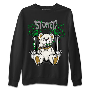 Air Jordan 4 Pine Green Sneaker Match Tees Stoned Bear Sneaker Tees Nike SB Air Jordan 4 Pine Green Sneaker Release Tees Unisex Shirts Black 2