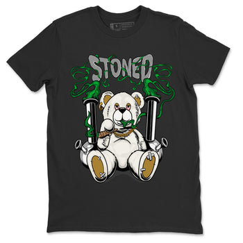 Air Jordan 4 Pine Green Sneaker Match Tees Stoned Bear Sneaker Tees Nike SB Air Jordan 4 Pine Green Sneaker Release Tees Unisex Shirts Black 2