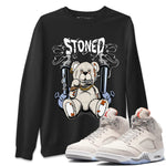 Air Jordan 5 Craft Sneaker Match Tees Stoned Bear Sneaker Tees Air Jordan 5 Retro Craft Tees Unisex Shirts Black 1