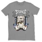 Air Jordan 5 Craft Sneaker Match Tees Stoned Bear Sneaker Tees Air Jordan 5 Retro Craft Tees Unisex Shirts Heather Grey 2