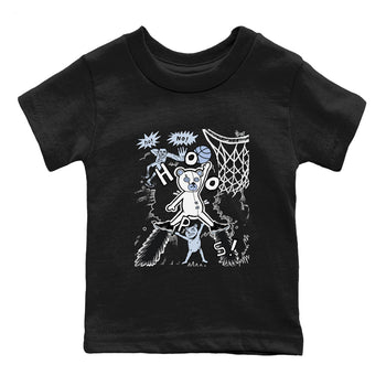 11s Low Space shirt to match jordans Stop The Bear sneaker tees Air Jordan 11 Black/Varsity Royal SNRT sneaker release tees baby toddler Black 2 cotton Shirt
