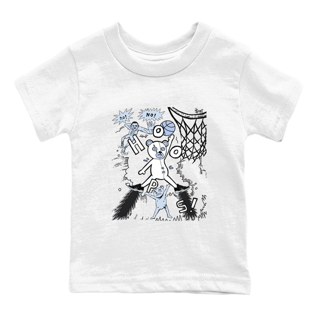 11s Low Space shirt to match jordans Stop The Bear sneaker tees Air Jordan 11 Black/Varsity Royal SNRT sneaker release tees baby toddler White 2 cotton Shirt