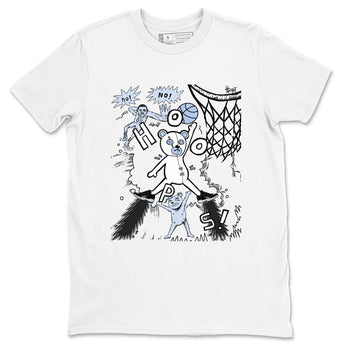 11s Low Space shirt to match jordans Stop The Bear sneaker tees Air Jordan 11 Black/Varsity Royal SNRT Sneaker Release Tees unisex cotton White 2 crew neck shirt