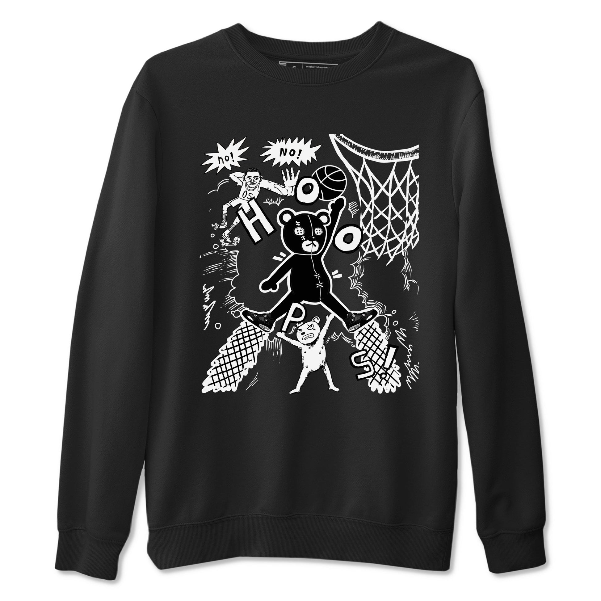 4s White Thunder shirt to match jordans Stop The Bear sneaker tees Air Jordan 4 White Thunder SNRT Sneaker Release Tees unisex cotton Black 2 crew neck shirt