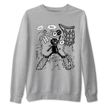 4s White Thunder shirt to match jordans Stop The Bear sneaker tees Air Jordan 4 White Thunder SNRT Sneaker Release Tees unisex cotton Heather Grey 2 crew neck shirt