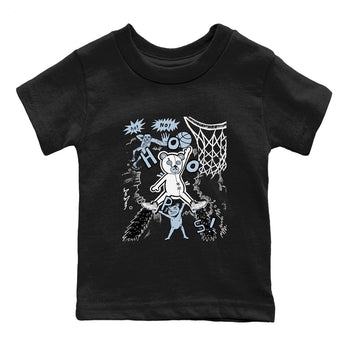 6s Reverse Oreo shirt to match jordans Stop The Bear sneaker tees Air Jordan 6 White Black SNRT sneaker release tees baby toddler Black 2 cotton Shirt