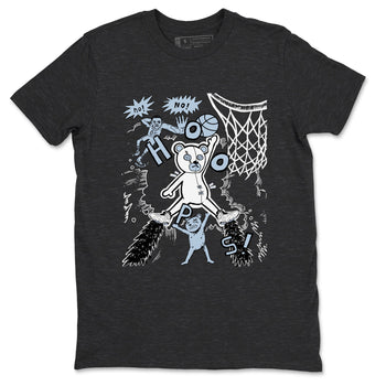 6s Reverse Oreo shirt to match jordans Stop The Bear sneaker tees Air Jordan 6 White Black SNRT Sneaker Release Tees unisex cotton Charcoal Heather 2 crew neck shirt