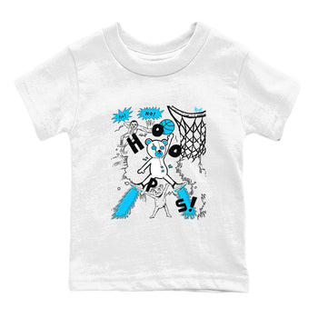 9s Powder Blue shirt to match jordans Stop The Bear sneaker tees Air Jordan 9 Powder Blue SNRT sneaker release tees baby toddler White 2 cotton Shirt