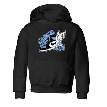 Air Jordan 1 Retro High OG UNC Toe Shirt to match Jordans Super Fly Sneaker Tees AJ1 UNC Toe SNRT Sneaker Release Tees Kids and Baby Tees Black 2