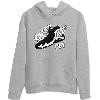 14s Panda shirt to match jordans Super Fly sneaker tees Air Jordan 14 Panda SNRT Sneaker Release Tees Unisex Heather Grey 2 T-Shirt