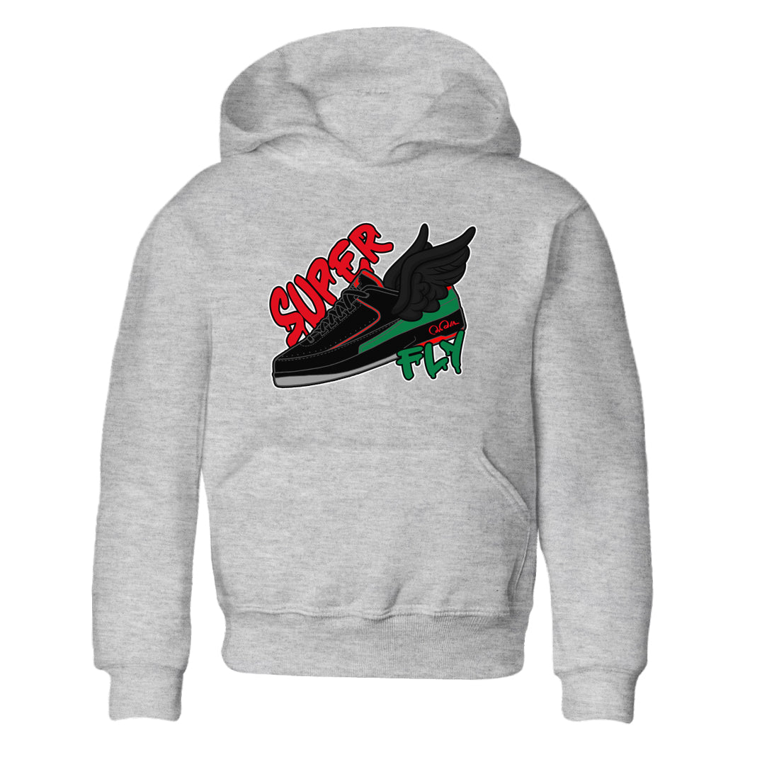 2s Christmas X-mas gift shirt to match jordans Super Fly sneaker tees Air Jordan 2 Christmas SNRT Sneaker Release Tees Baby Toddler Heather Grey 1 T-Shirt