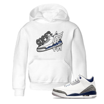 3s Midnight Navy shirt to match jordans Super Fly sneaker tees Air Jordan 3 Midnight Navy SNRT sneaker release tees baby toddler White 1 cotton Shirt