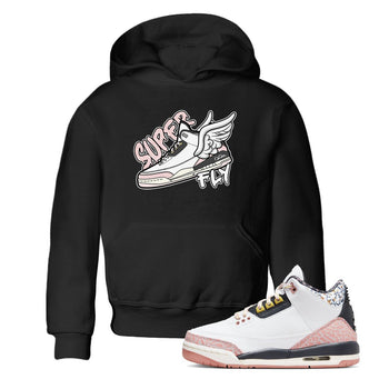 Air Jordan 3 GS Vintage Floral shirt to match jordans Super Fly sneaker tees Air Jordan 3 Vintage Floral SNRT sneaker release tees baby toddler Black 1 cotton Shirt