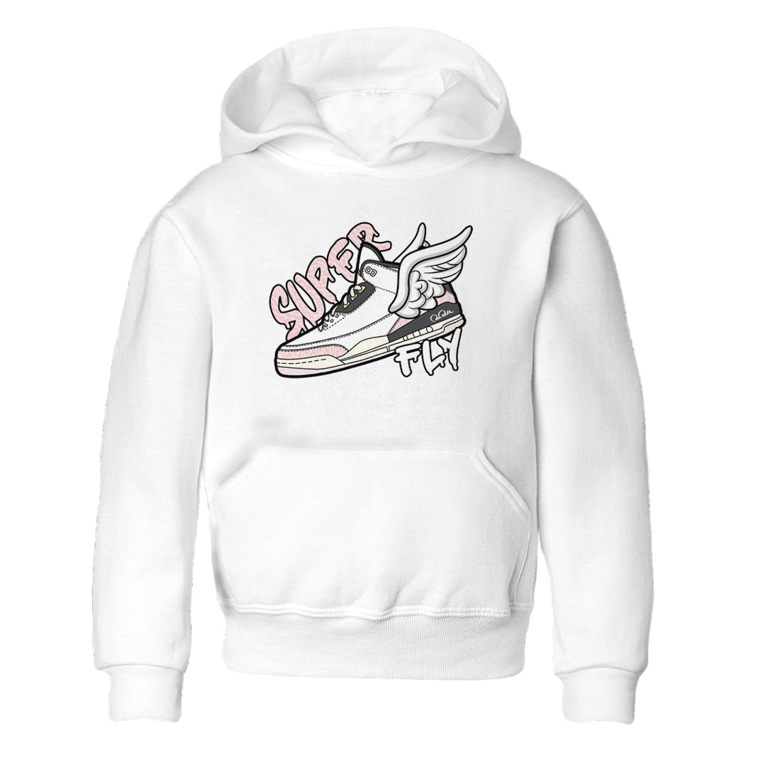 Air Jordan 3 GS Vintage Floral shirt to match jordans Super Fly sneaker tees Air Jordan 3 Vintage Floral SNRT sneaker release tees baby toddler White 2 cotton Shirt