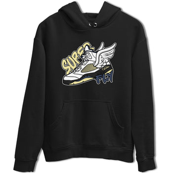 Air Jordan 5 A Ma Maniere x Photon Dust shirt to match jordans Super Fly sneaker tees Jordan 5 A Ma Maniere "Dawn" SNRT Sneaker Release Tees Unisex Black 2 T-Shirt