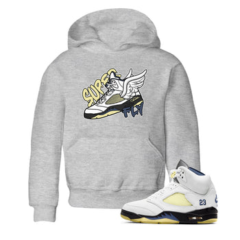 Air Jordan 5 A Ma Maniere x Photon Dust shirt to match jordans Super Fly sneaker tees Jordan 5 A Ma Maniere "Dawn" SNRT Sneaker Release Tees Baby Toddler Heather Grey 1 T-Shirt