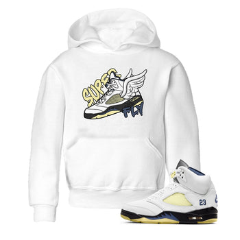 Air Jordan 5 A Ma Maniere x Photon Dust shirt to match jordans Super Fly sneaker tees Jordan 5 A Ma Maniere "Dawn" SNRT Sneaker Release Tees Baby Toddler White 1 T-Shirt