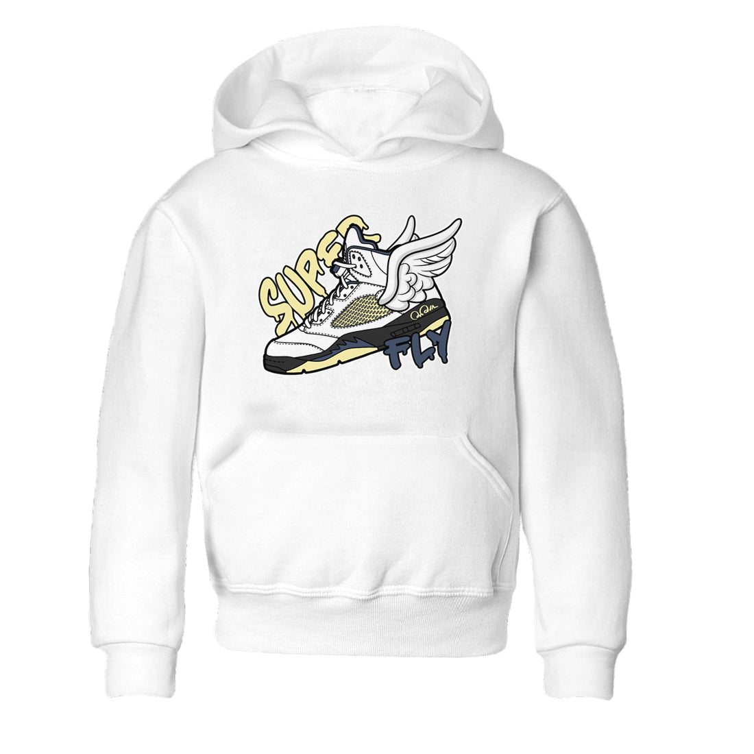 Air Jordan 5 A Ma Maniere x Photon Dust shirt to match jordans Super Fly sneaker tees Jordan 5 A Ma Maniere "Dawn" SNRT Sneaker Release Tees Baby Toddler White 2 T-Shirt