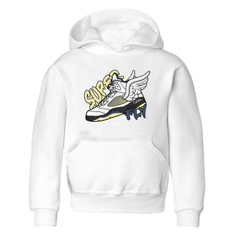 Air Jordan 5 A Ma Maniere x Photon Dust shirt to match jordans Super Fly sneaker tees Jordan 5 A Ma Maniere "Dawn" SNRT Sneaker Release Tees Baby Toddler White 2 T-Shirt