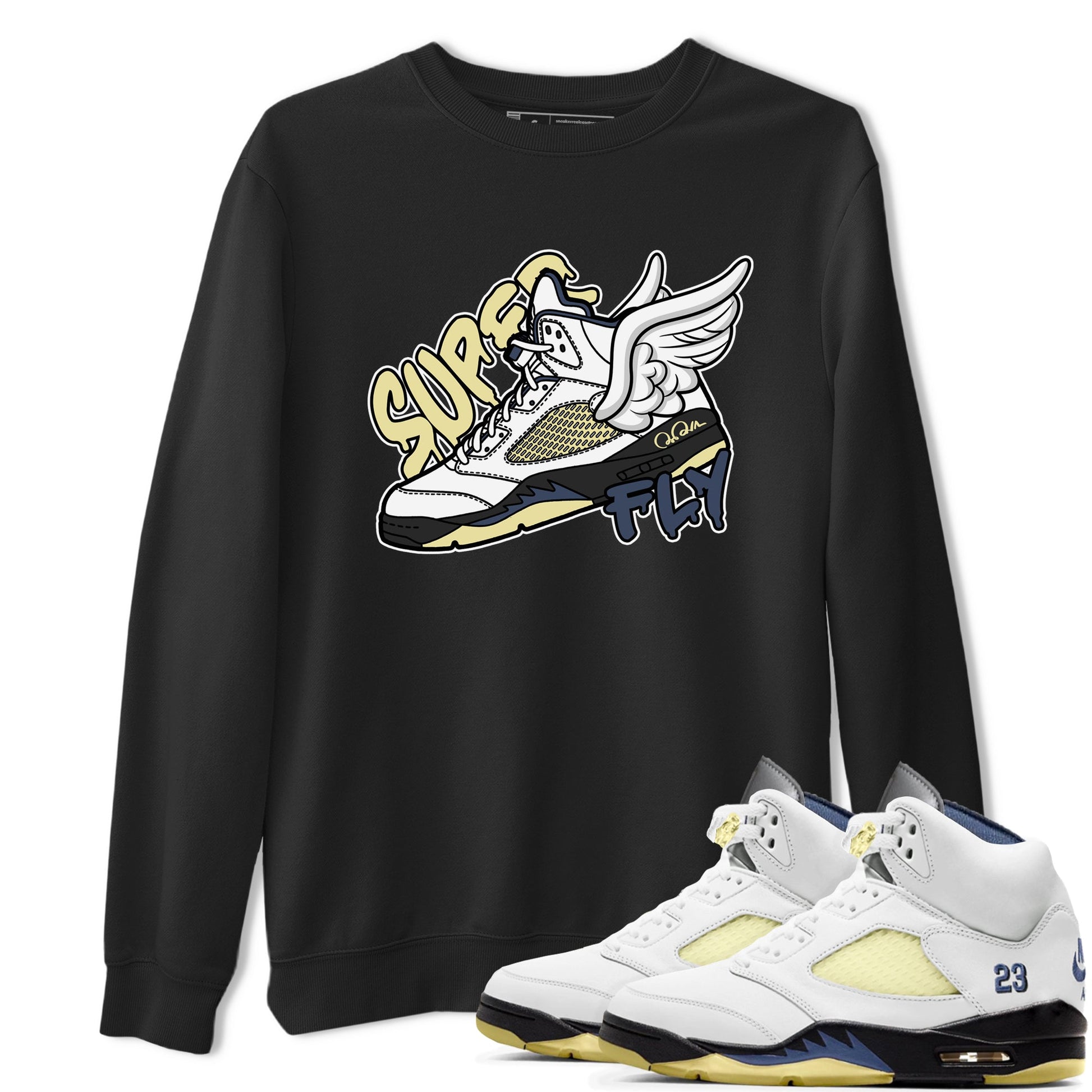 Air Jordan 5 A Ma Maniere x Photon Dust shirt to match jordans Super Fly sneaker tees Jordan 5 A Ma Maniere "Dawn" SNRT Sneaker Release Tees Unisex Black 1 T-Shirt