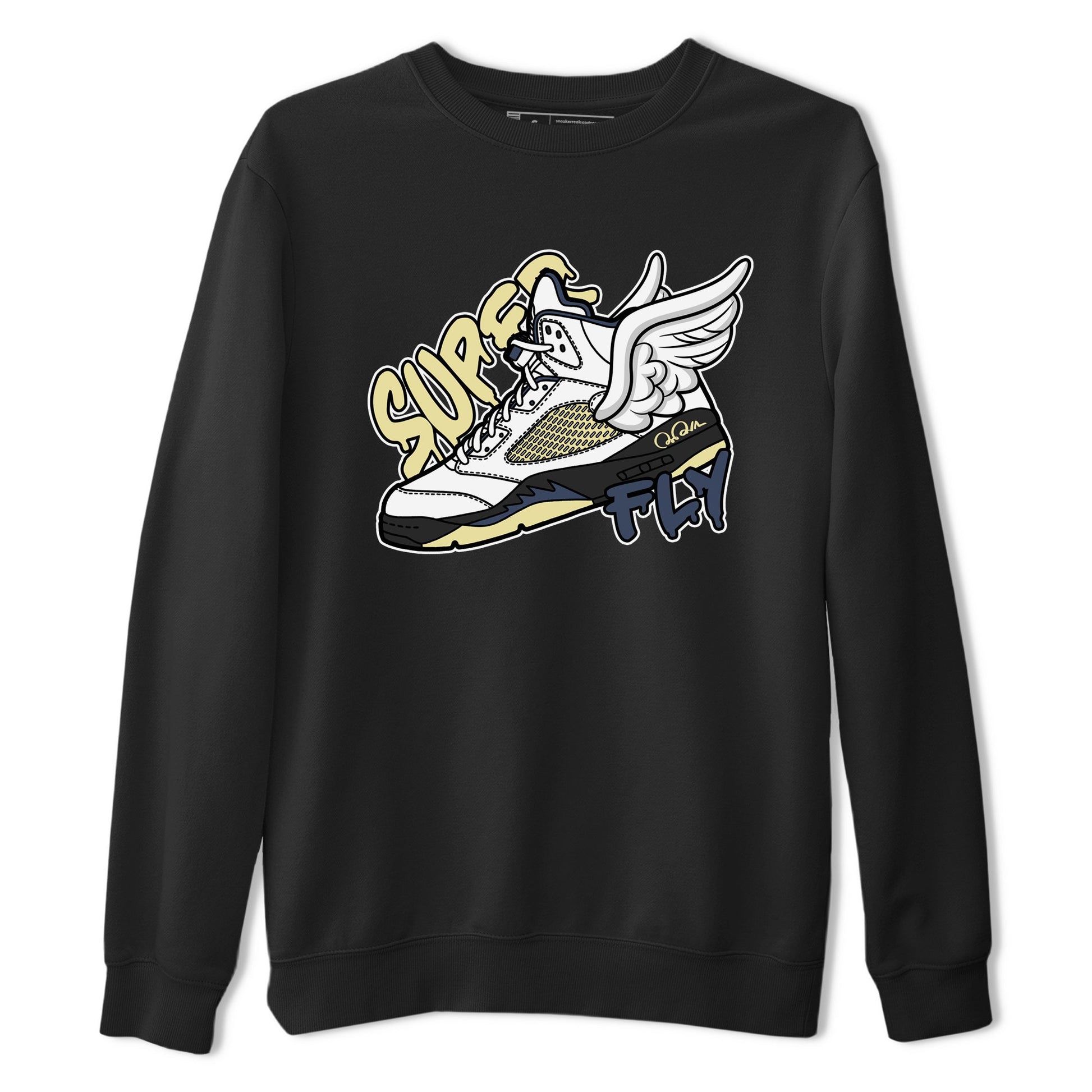 Air Jordan 5 A Ma Maniere x Photon Dust shirt to match jordans Super Fly sneaker tees Jordan 5 A Ma Maniere "Dawn" SNRT Sneaker Release Tees Unisex Black 2 T-Shirt