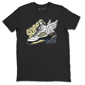 Air Jordan 5 A Ma Maniere x Photon Dust shirt to match jordans Super Fly sneaker tees Jordan 5 A Ma Maniere "Dawn" SNRT Sneaker Release Tees Unisex Black 2 T-Shirt