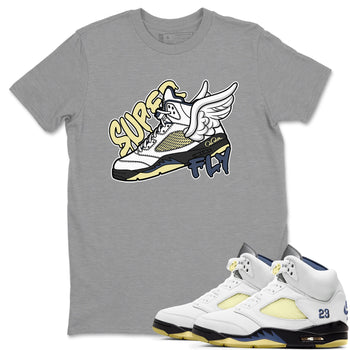 Air Jordan 5 A Ma Maniere x Photon Dust shirt to match jordans Super Fly sneaker tees Jordan 5 A Ma Maniere "Dawn" SNRT Sneaker Release Tees Unisex Heather Grey 1 T-Shirt