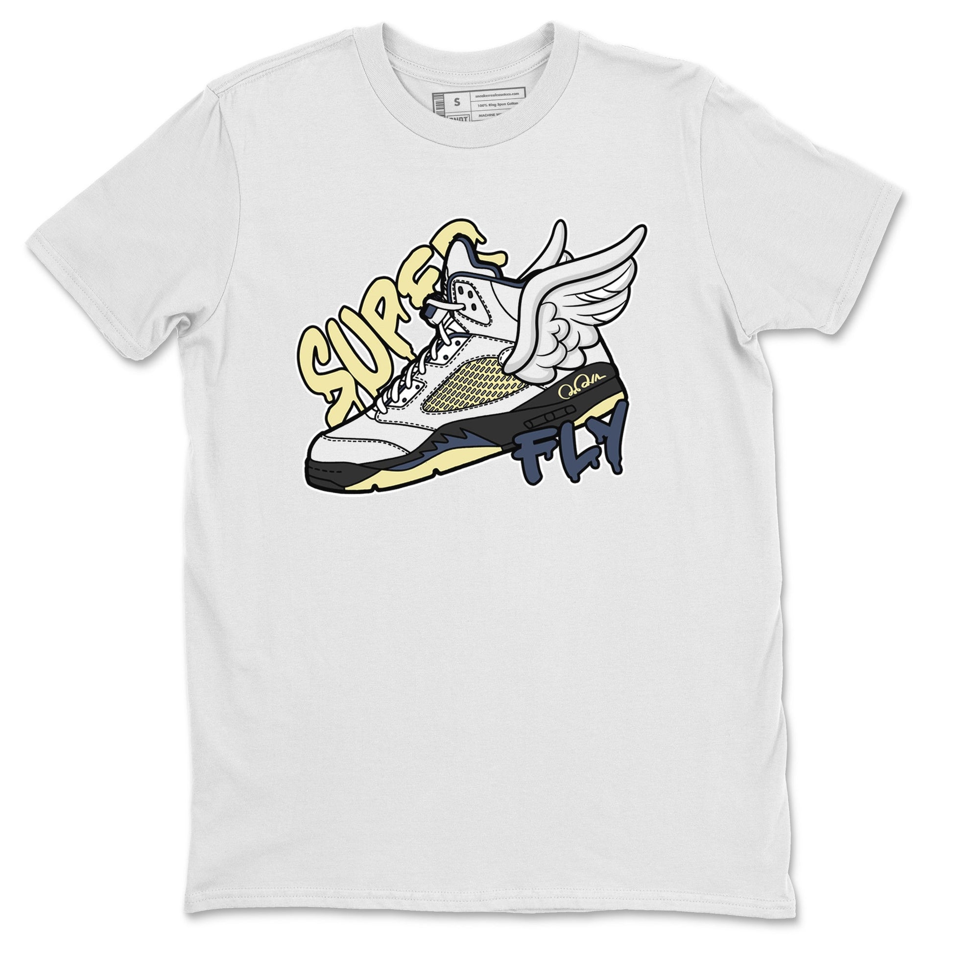 Air Jordan 5 A Ma Maniere x Photon Dust shirt to match jordans Super Fly sneaker tees Jordan 5 A Ma Maniere "Dawn" SNRT Sneaker Release Tees Unisex White 2 T-Shirt