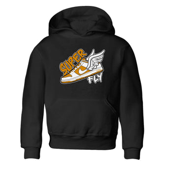Dunk Dark Curry shirt to match jordans Super Fly sneaker tees AJ1 Low Dark Curry SNRT sneaker release tees baby toddler Black 2 cotton Shirt