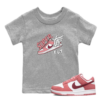 Dunk Valentines Day 2024 shirt to match jordans Super Fly sneaker tees Dunk Happy Valentines Day 2024 SNRT Sneaker Release Tees Baby Toddler Heather Grey 1 T-Shirt
