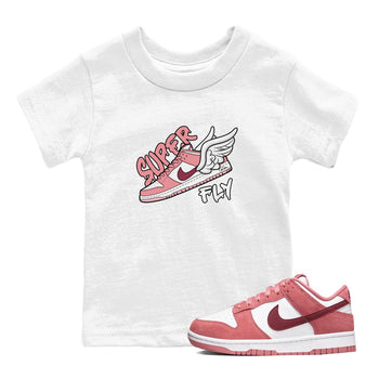 Dunk Valentines Day 2024 shirt to match jordans Super Fly sneaker tees Dunk Happy Valentines Day 2024 SNRT Sneaker Release Tees Baby Toddler White 1 T-Shirt