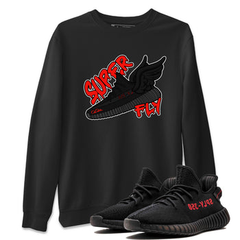 Yeezy 350 Bred shirt to match jordans Super Fly sneaker tees Adidas Yeezy Boost V2 350 Bred SNRT Sneaker Release Tees Unisex Black 1 T-Shirt