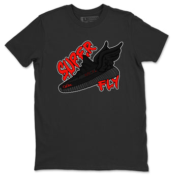 Yeezy 350 Bred shirt to match jordans Super Fly sneaker tees Adidas Yeezy Boost V2 350 Bred SNRT Sneaker Release Tees Unisex Black 2 T-Shirt
