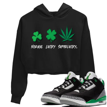 Jordan 3 Pine Green Sneaker Match Tees Super Lucky Sneaker Tees Jordan 3 Pine Green Sneaker Release Tees Women's Shirts